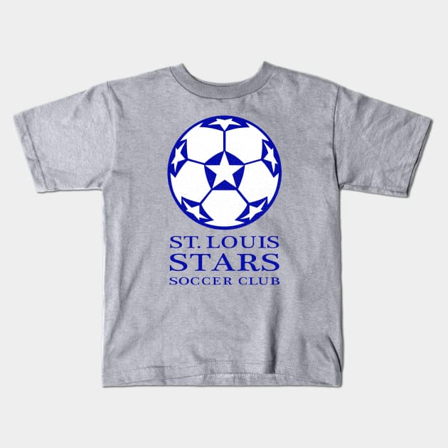 Defunct St. Louis Stars Soccer 1977 Kids T-Shirt by LocalZonly